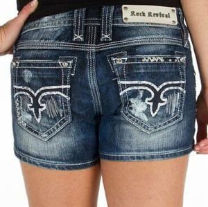 🎸🤘 ROCK REVIVAL ERIN SHORTS 32